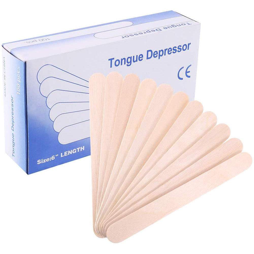 Wooden Tongue Depressor (100)